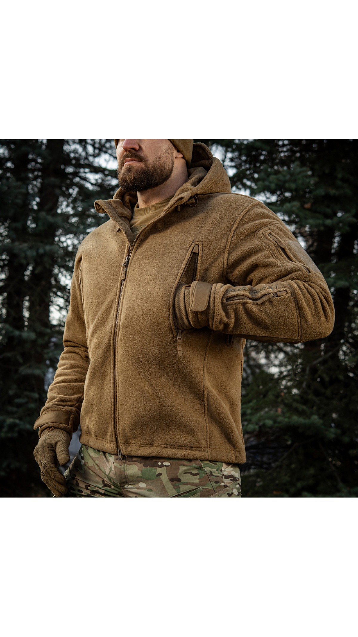 Флісова куртка “Division” Gen.II (XXL | WindBlock | Coyote Brown) ТМ M-Tac Флісова куртка “Division” Gen.II (XXL | WindBlock | Coyote Brown) ТМ M-Tac