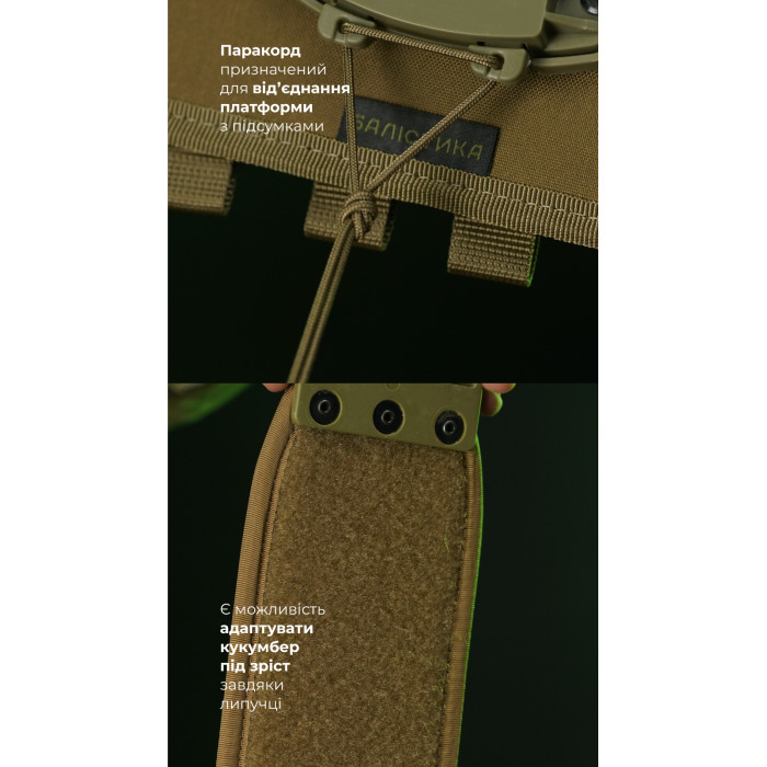 Система разгрузки и распределения веса Marom Dolphin (3 ряда молли | Койот) ТМ Баллистика