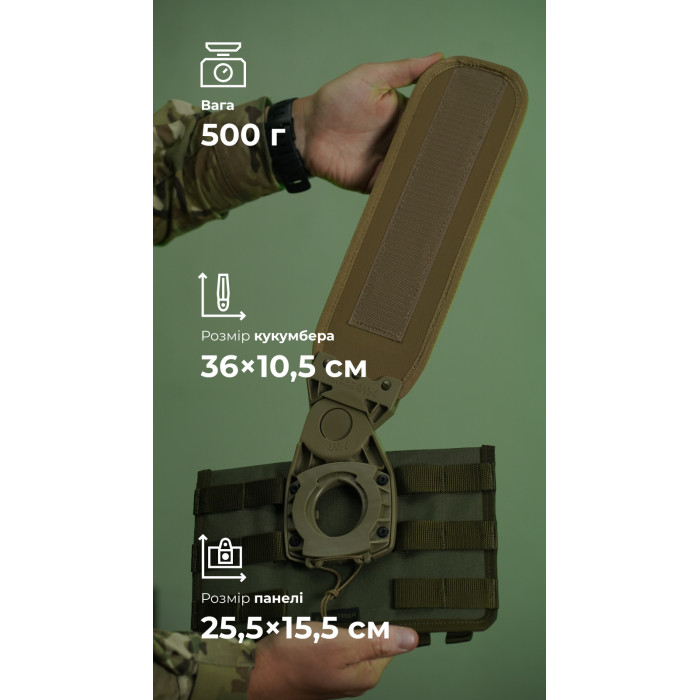 Система разгрузки и распределения веса Marom Dolphin (3 ряда молли | Олива) ТМ Баллистика