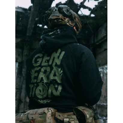 Худи «Generation» (L | Черный) ТМ AB3.ARMY