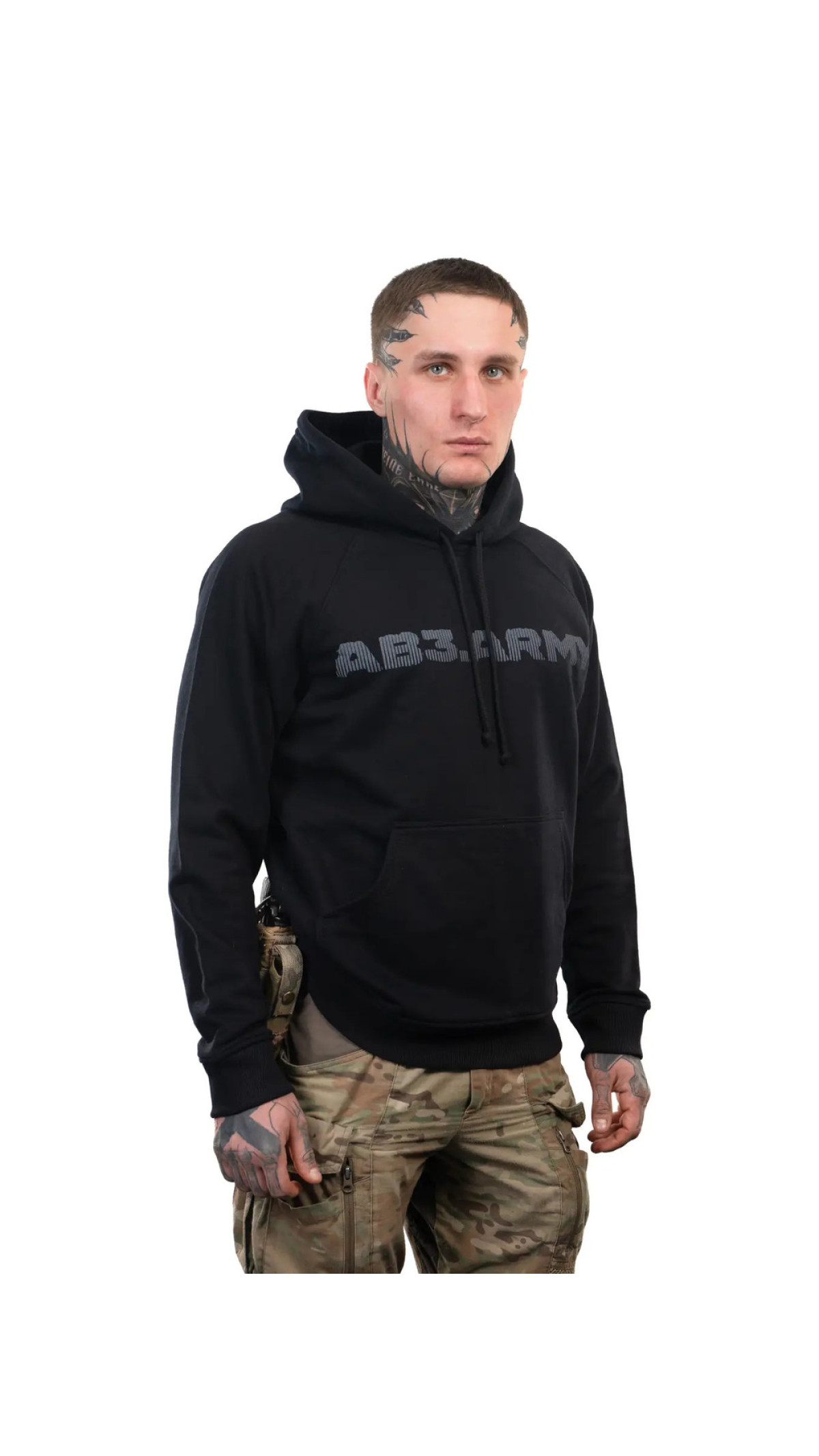 Худі «Assault Tiger» ( XL | Чорний) ТМ AB3.ARMY