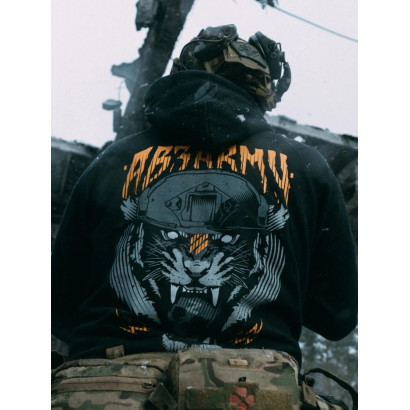 Худи «Assault Tiger» (XL | Черный) ТМ AB3.ARMY