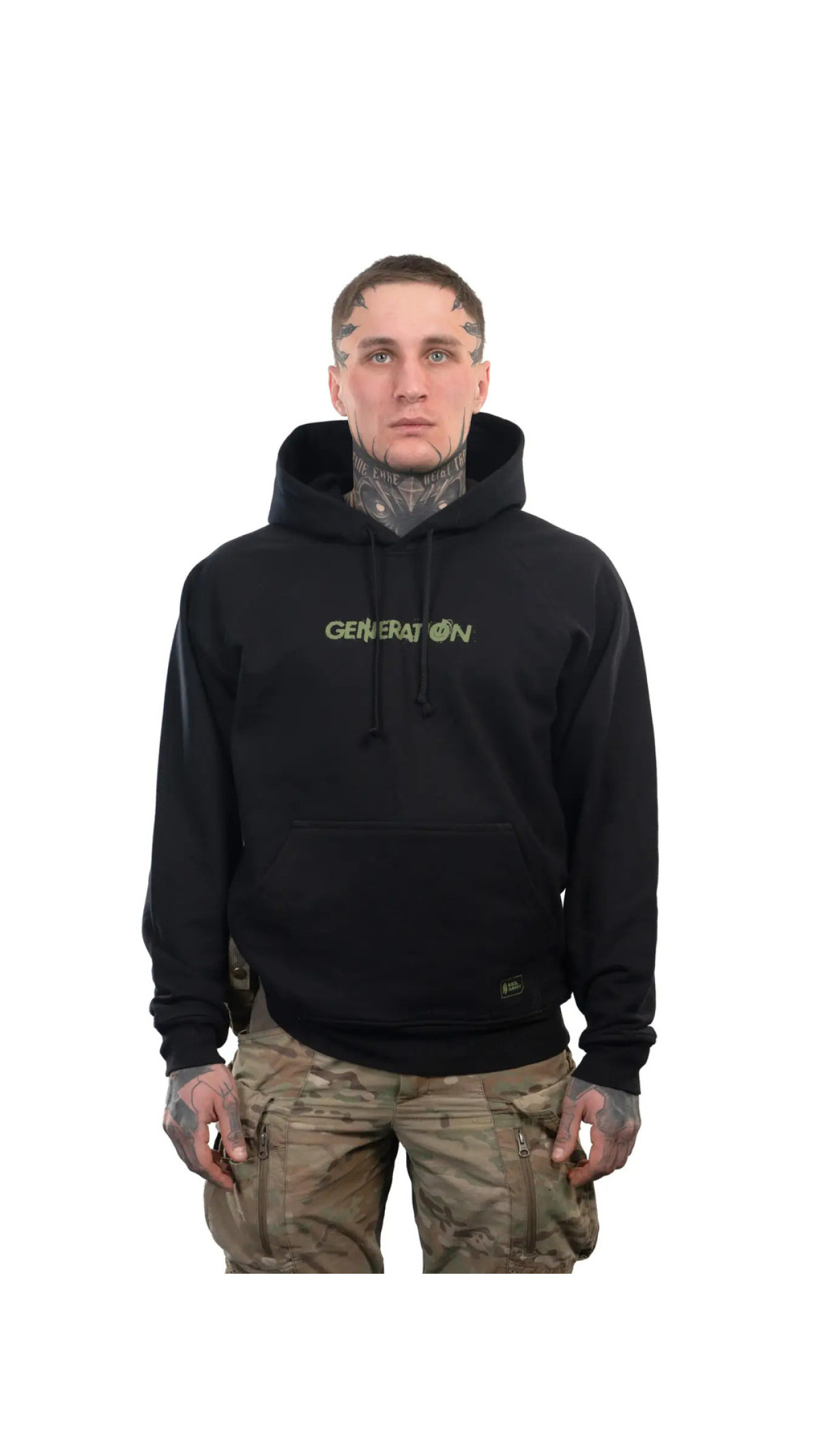 Худи «Generation» (M | Черный) ТМ AB3.ARMY