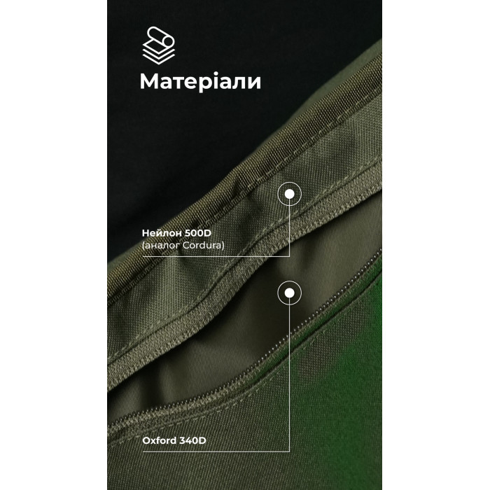 Сумка-бананка "Саква" (Розмір L | Олива) ТМ Балістика Сумка-бананка "Саква" (Розмір L | Олива) ТМ Балістика