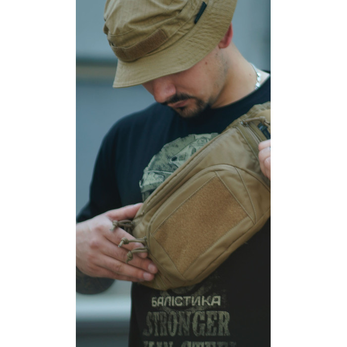 Сумка-бананка "Саква" (Розмір L | Койот) ТМ Балістика Сумка-бананка "Саква" (Розмір L | Койот) ТМ Балістика