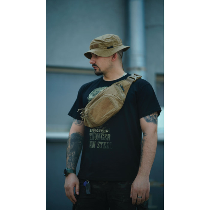 Сумка-бананка "Саква" (Розмір L | Койот) ТМ Балістика Сумка-бананка "Саква" (Розмір L | Койот) ТМ Балістика