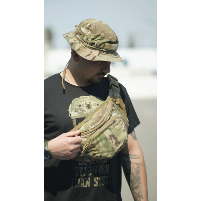 Сумка-бананка "Саква" (Розмір L | Мультикам) ТМ Балістика Сумка-бананка "Саква" (Розмір L | Мультикам) ТМ Балістика