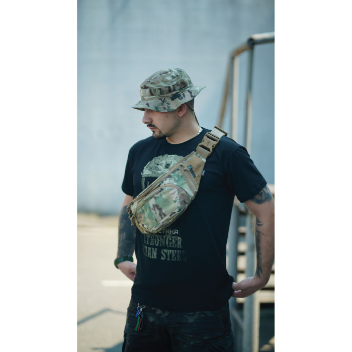 Сумка-бананка "Саква" (Розмір L | Мультикам) ТМ Балістика Сумка-бананка "Саква" (Розмір L | Мультикам) ТМ Балістика