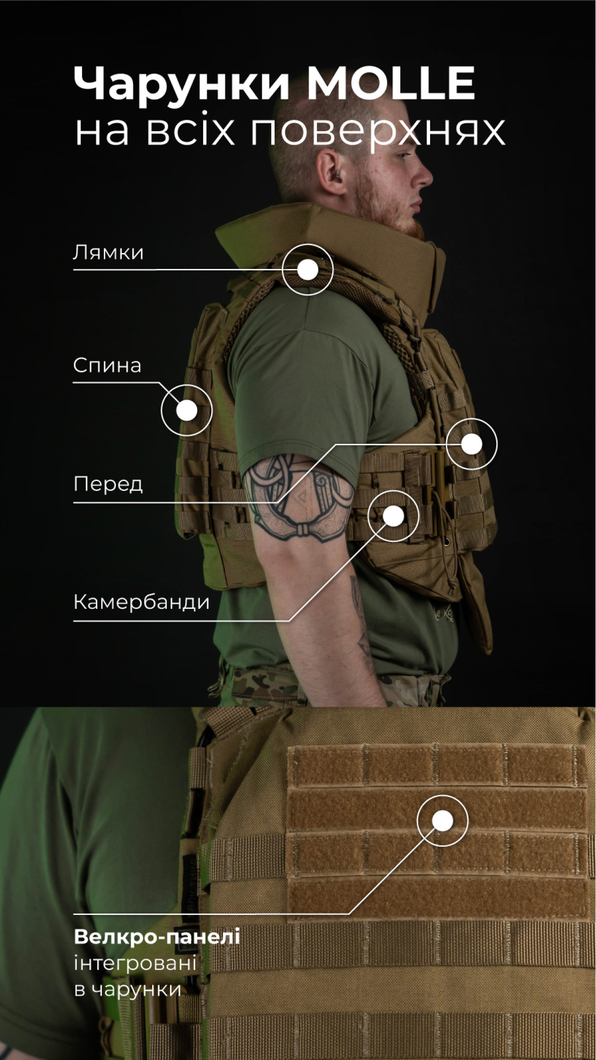 Бронежилет "Сармат" (S-L | 2 класс защиты | под бронеплиты 25х30 см | Койот) ТМ Баллистика Бронежилет "Сармат" (S-L | 2 класс защиты | под бронеплиты 25х30 см | Койот) ТМ Баллистика