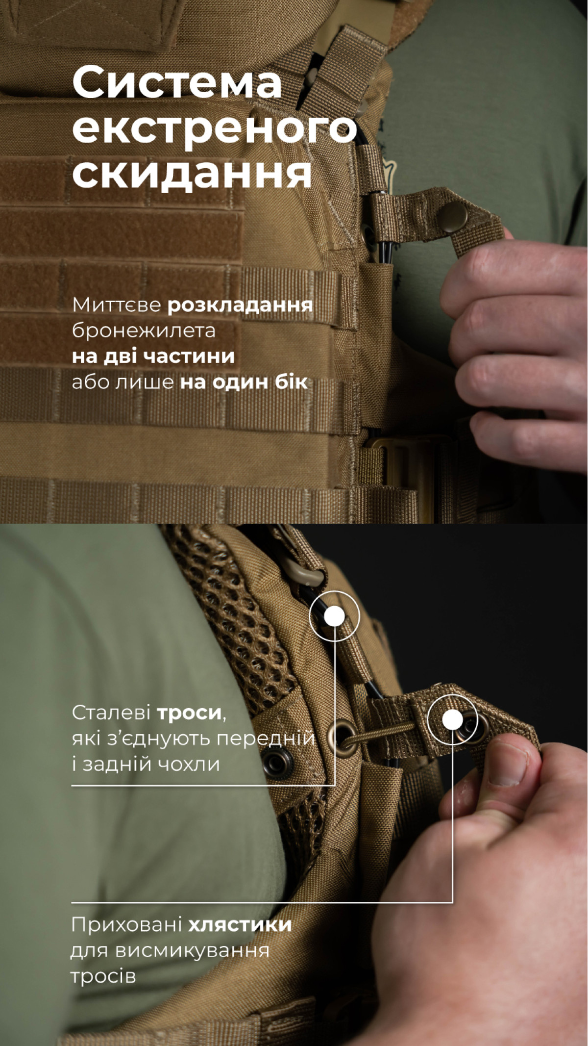 Бронежилет "Сармат" (S-L | 2 класс защиты | под бронеплиты 25х30 см | Койот) ТМ Баллистика Бронежилет "Сармат" (S-L | 2 класс защиты | под бронеплиты 25х30 см | Койот) ТМ Баллистика