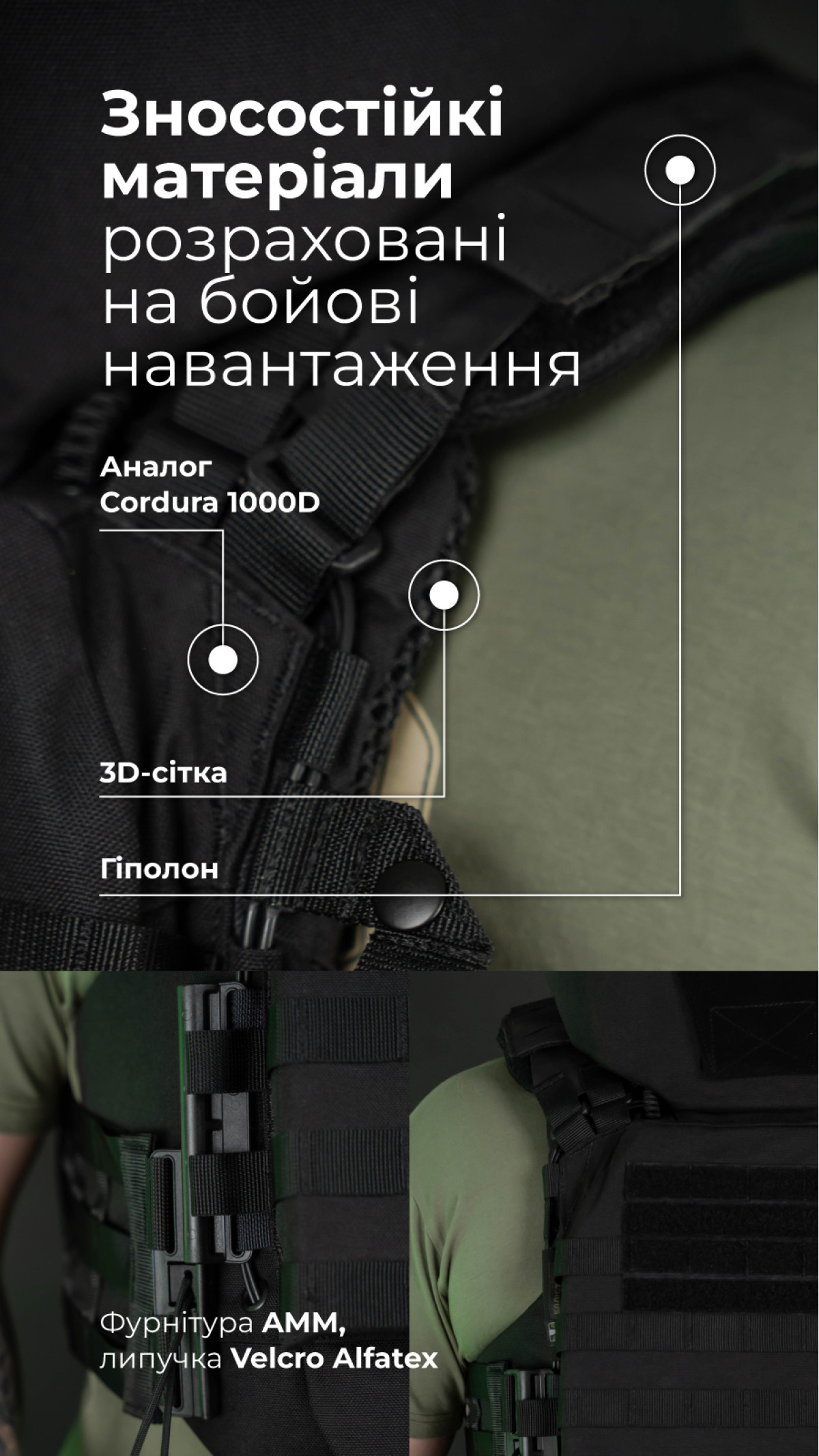 Бронежилет "Сармат" (S-L | 2 класс защиты | под бронеплиты 25х30 см | Черный) ТМ Баллистика Бронежилет "Сармат" (S-L | 2 класс защиты | под бронеплиты 25х30 см | Черный) ТМ Баллистика
