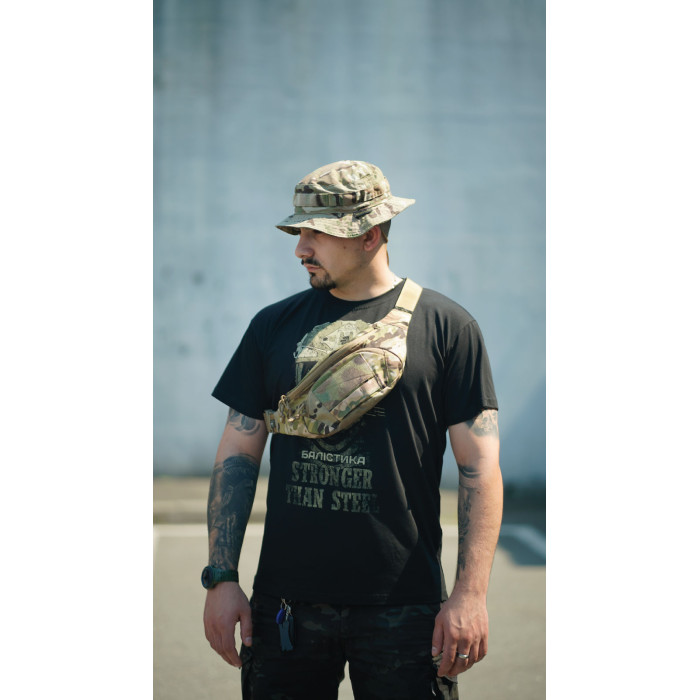 Сумка-бананка "Саква" (Розмір М | Мультикам неоригінальний ) ТМ Балістика