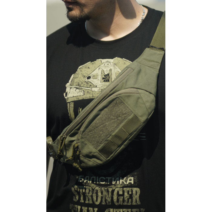 Сумка-бананка "Саква" (Розмір М | Олива) ТМ Балістика