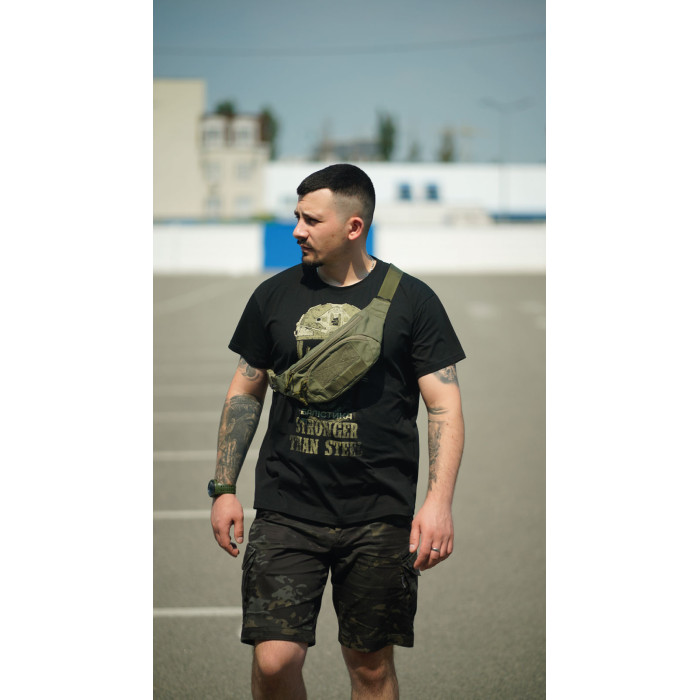 Сумка-бананка "Саква" (Розмір М | Олива) ТМ Балістика