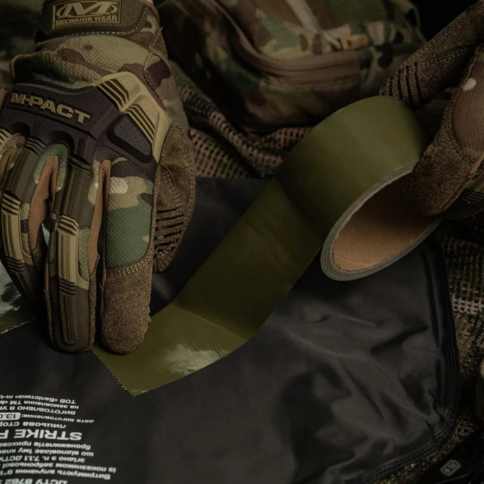 Армований скотч (50 мм | 10 м | Олива) ТМ M-Tac