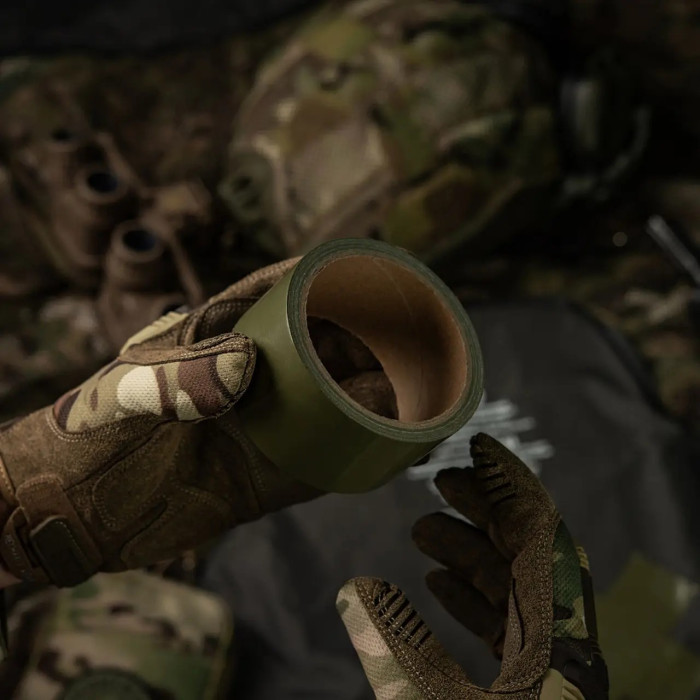 Армований скотч (50 мм | 10 м | Олива) ТМ M-Tac