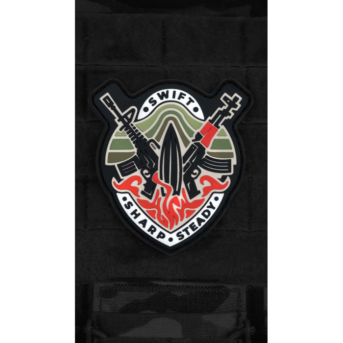 Патч "Swift, Sharp, Steady" ТМ Балістика
