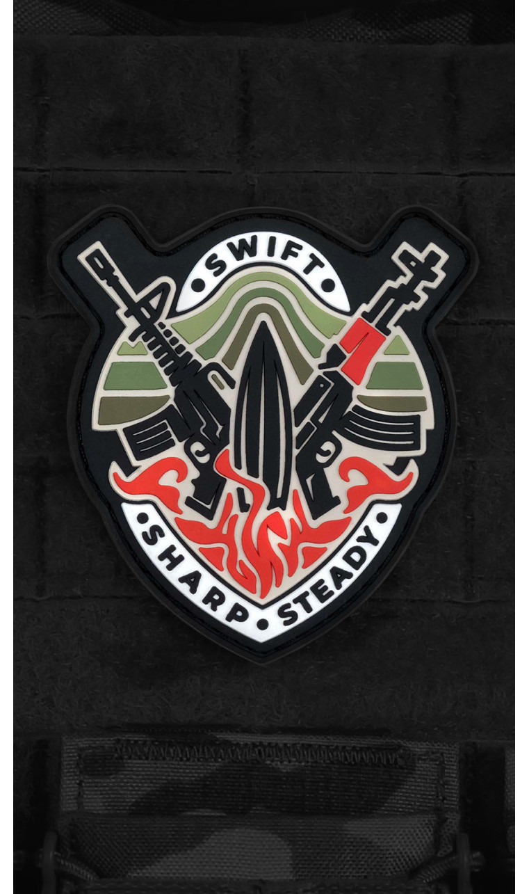 Патч "Swift, Sharp, Steady" ТМ Балістика