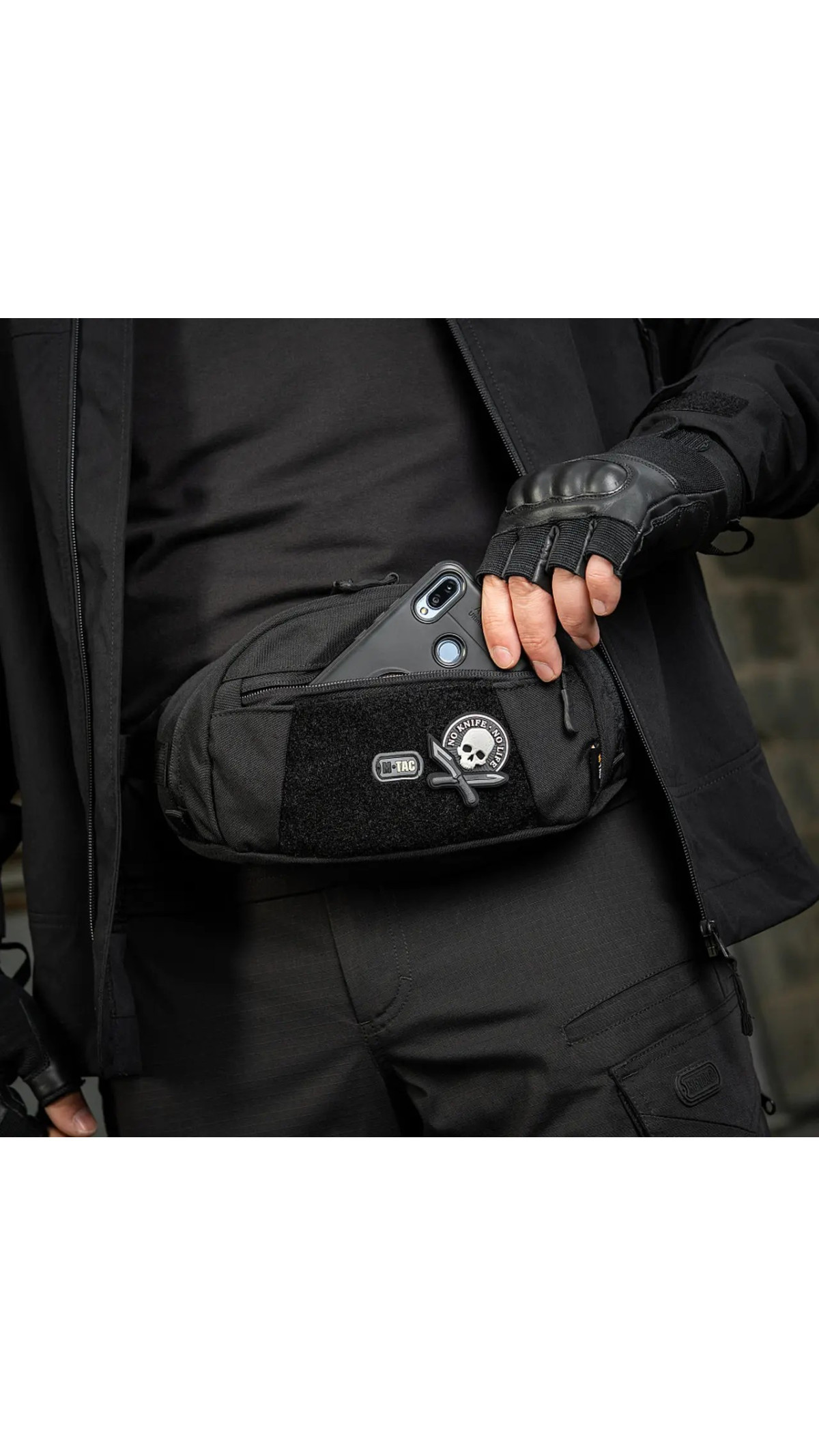 Сумка на пояс “Companion Bag” (L | Черная) ТМ M-Tac Сумка на пояс “Companion Bag” (L | Черная) ТМ M-Tac