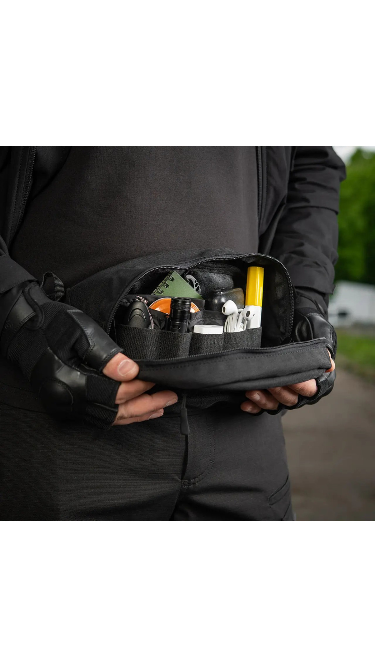 Сумка на пояс “Companion Bag” (L | Черная) ТМ M-Tac Сумка на пояс “Companion Bag” (L | Черная) ТМ M-Tac
