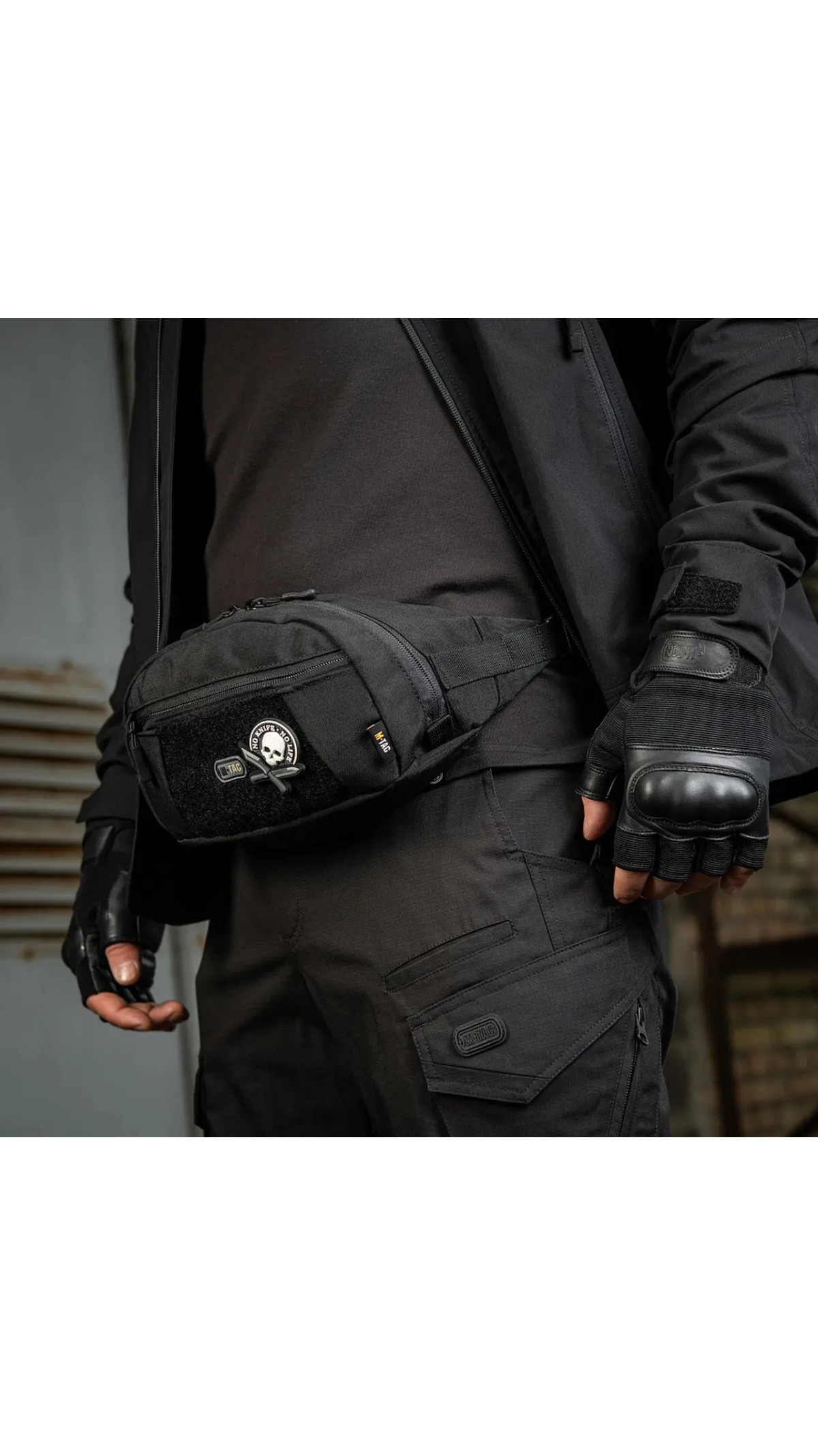 Сумка на пояс “Companion Bag” (L | Черная) ТМ M-Tac Сумка на пояс “Companion Bag” (L | Черная) ТМ M-Tac