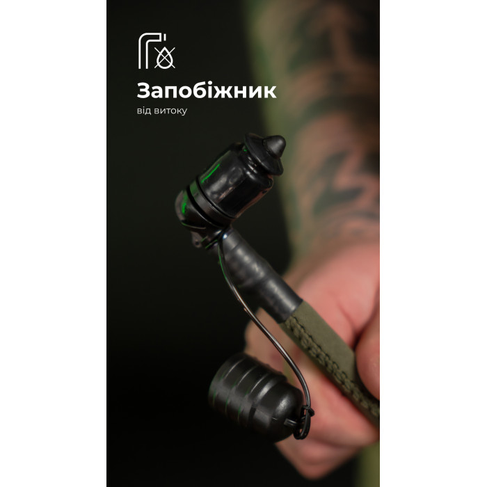 Комплект Підсумок під гідратор "Бурдюк" + Гідратор Travel Extreme "Hydra" (2 літри | Олива) ТМ Балістика