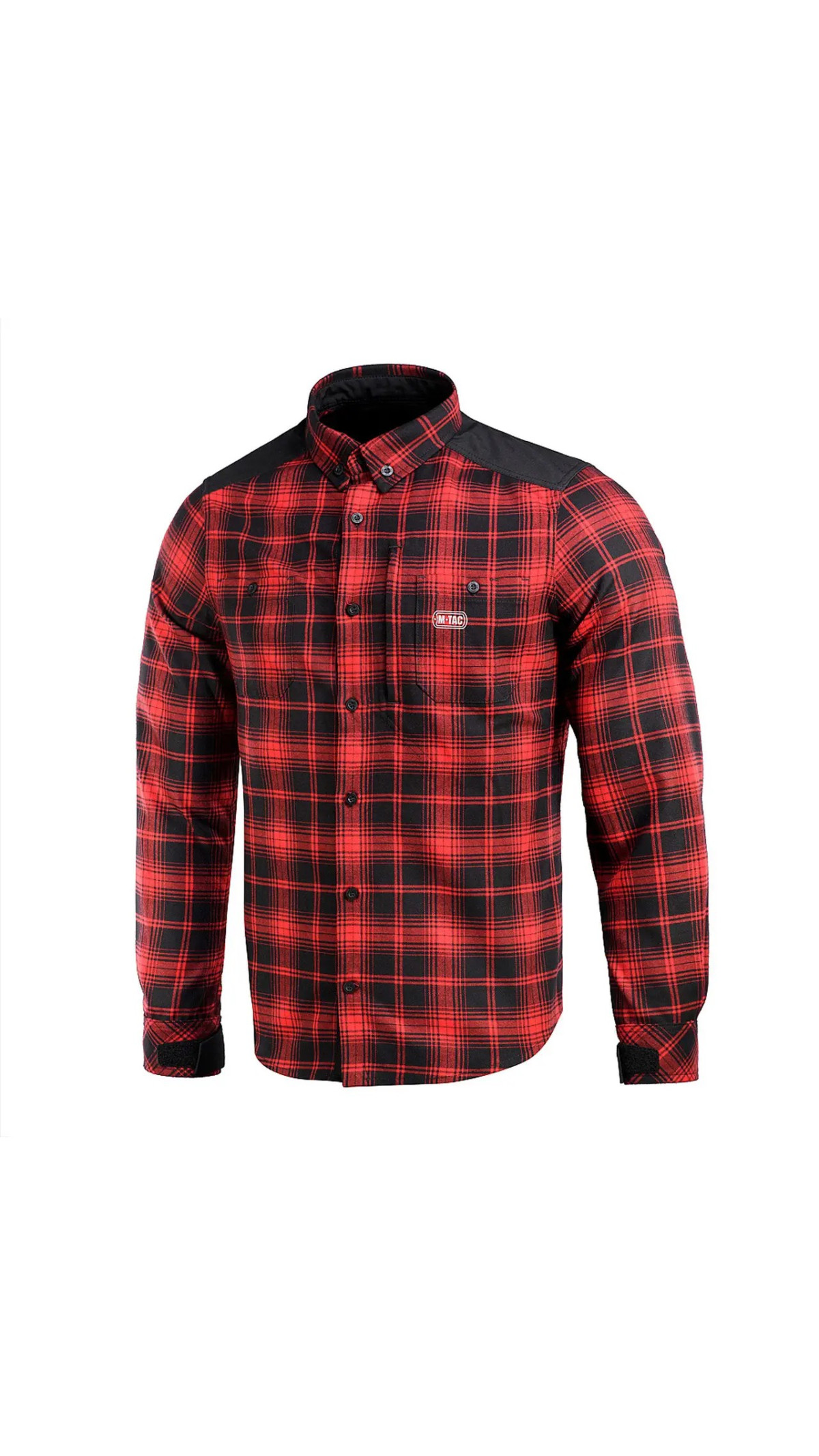 Сорочка “Redneck Shirt” (M | Рукав Regular | Червоно-чорна) ТМ M-Tac