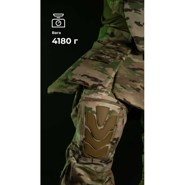 Тактический килт "Фолд" [1 класс защиты] (Размер L-XXL | Обхват 100 - 120 см | Мультикам) ТМ Баллистика
