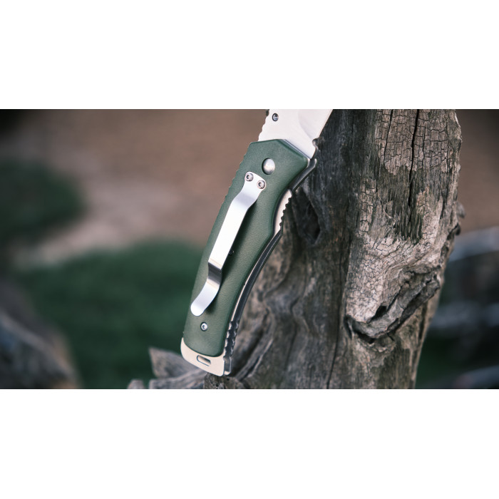Нож складной “G618-GR” (Нержавеющая сталь | Зеленый) ТМ Ganzo