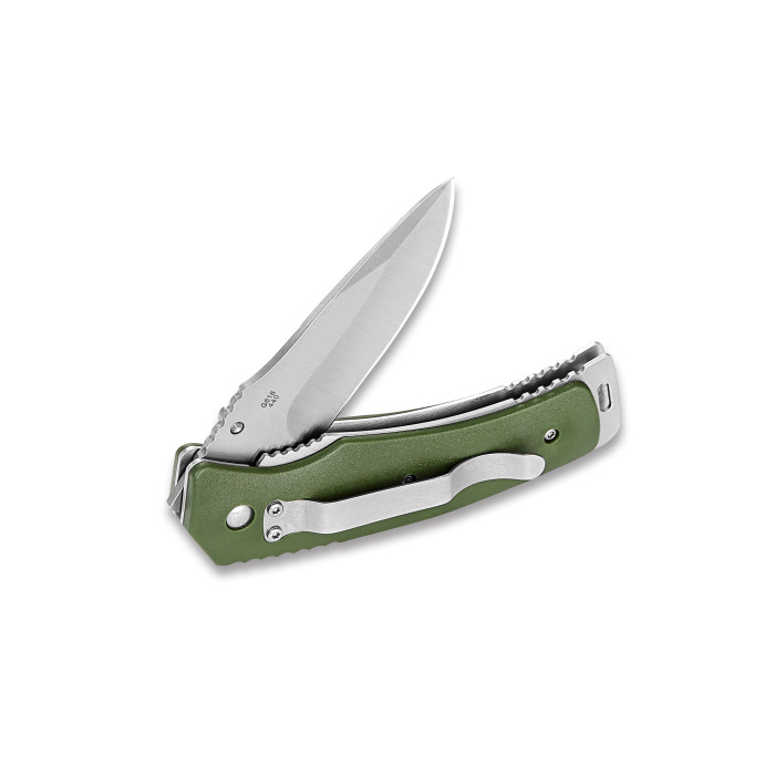 Нож складной “G618-GR” (Нержавеющая сталь | Зеленый) ТМ Ganzo