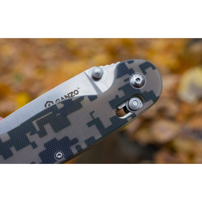 Нож складной “G727M” (Нержавеющая сталь | Камуфляж) ТМ Ganzo
