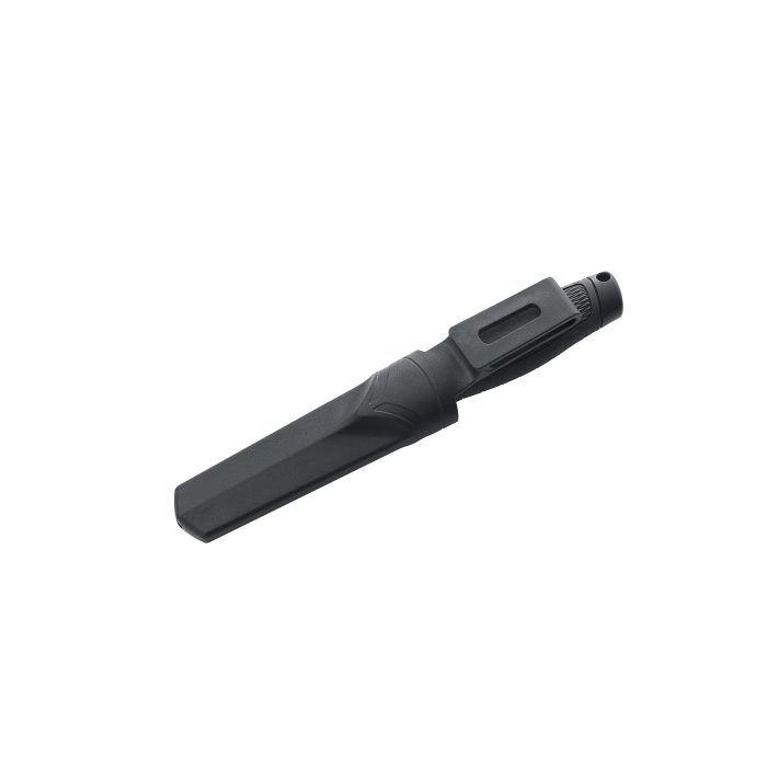 Нож нескладной “G806-BK” (Нержавеющая сталь | С кожухом | Черный) ТМ Ganzo