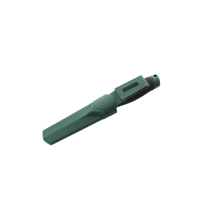 Нож нескладной “G806-GB” (Нержавеющая сталь | С кожухом | Зеленый) ТМ Ganzo