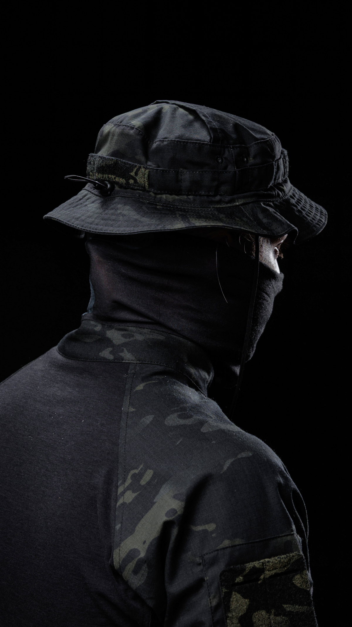 Панама тактична "Хьотр" XL-XXL (59-60 | Чорний Мультикам) ТМ Балістика Панама тактична "Хьотр" XL-XXL (59-60 | Чорний Мультикам) ТМ Балістика