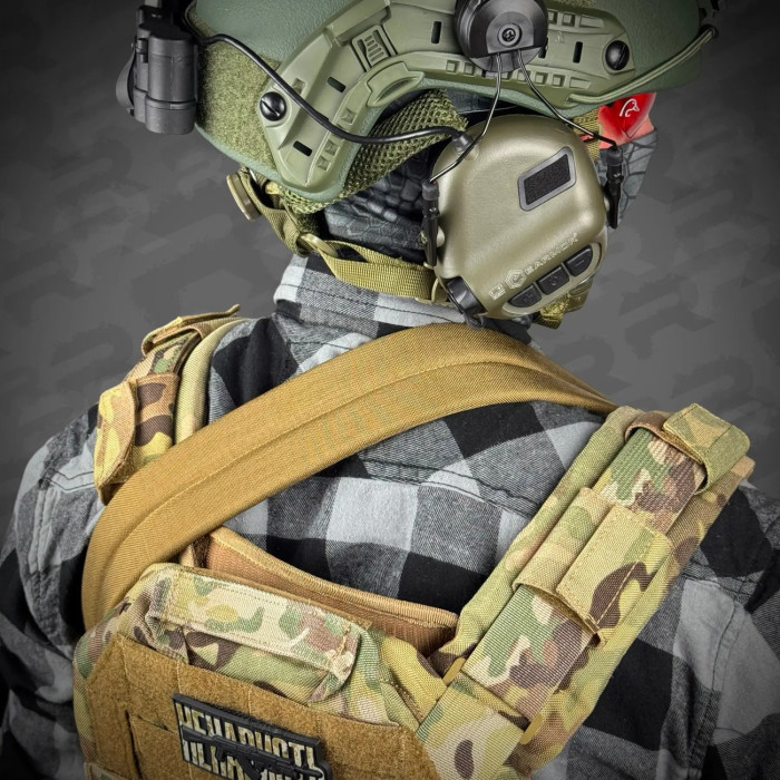 Ремень для оружия “Ragnarr” (1-2-точечный | С широким наплечником | Койот) ТМ RAGNAROK Ремень для оружия “Ragnarr” (1-2-точечный | С широким наплечником | Койот) ТМ RAGNAROK