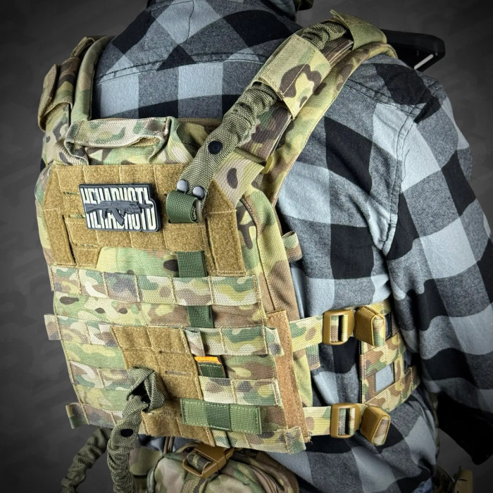 Ремень для оружия “Thor” (1-точечный | С креплением к плитоноске | Олива) ТМ RAGNAROK Ремень для оружия “Thor” (1-точечный | С креплением к плитоноске | Олива) ТМ RAGNAROK