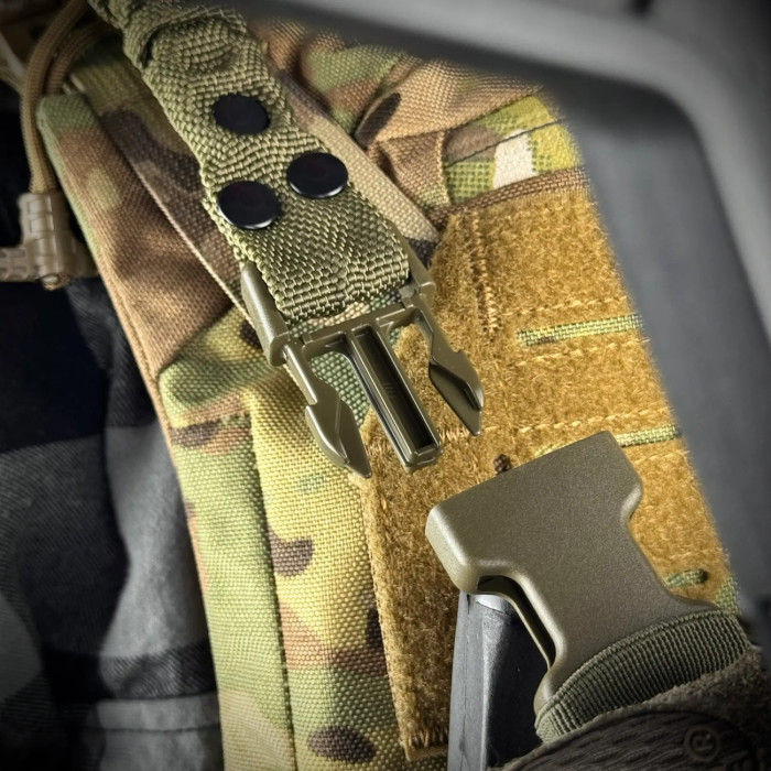 Ремень для оружия “Thor” (1-точечный | С креплением к плитоноске | Олива) ТМ RAGNAROK Ремень для оружия “Thor” (1-точечный | С креплением к плитоноске | Олива) ТМ RAGNAROK