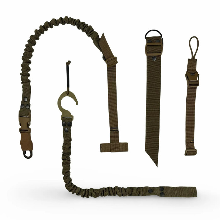 Ремень для оружия “Thor” (1-точечный | С набором креплений к плитоноске | Койот) ТМ RAGNAROK Ремень для оружия “Thor” (1-точечный | С набором креплений к плитоноске | Койот) ТМ RAGNAROK