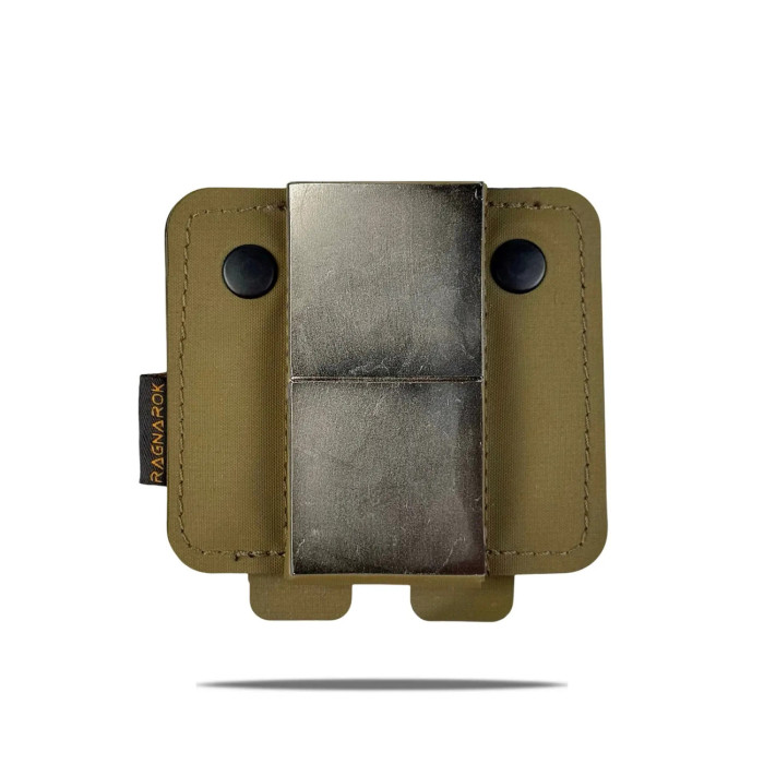 Магнитный фиксатор для оружия “Mag-R” (Неодимовый магнит | Сцепление до 50 кг | Гиполон | Койот) ТМ RAGNAROK