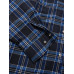 Картата сорочка “Клітинка № 18” (M | Синя) ТМ Gard