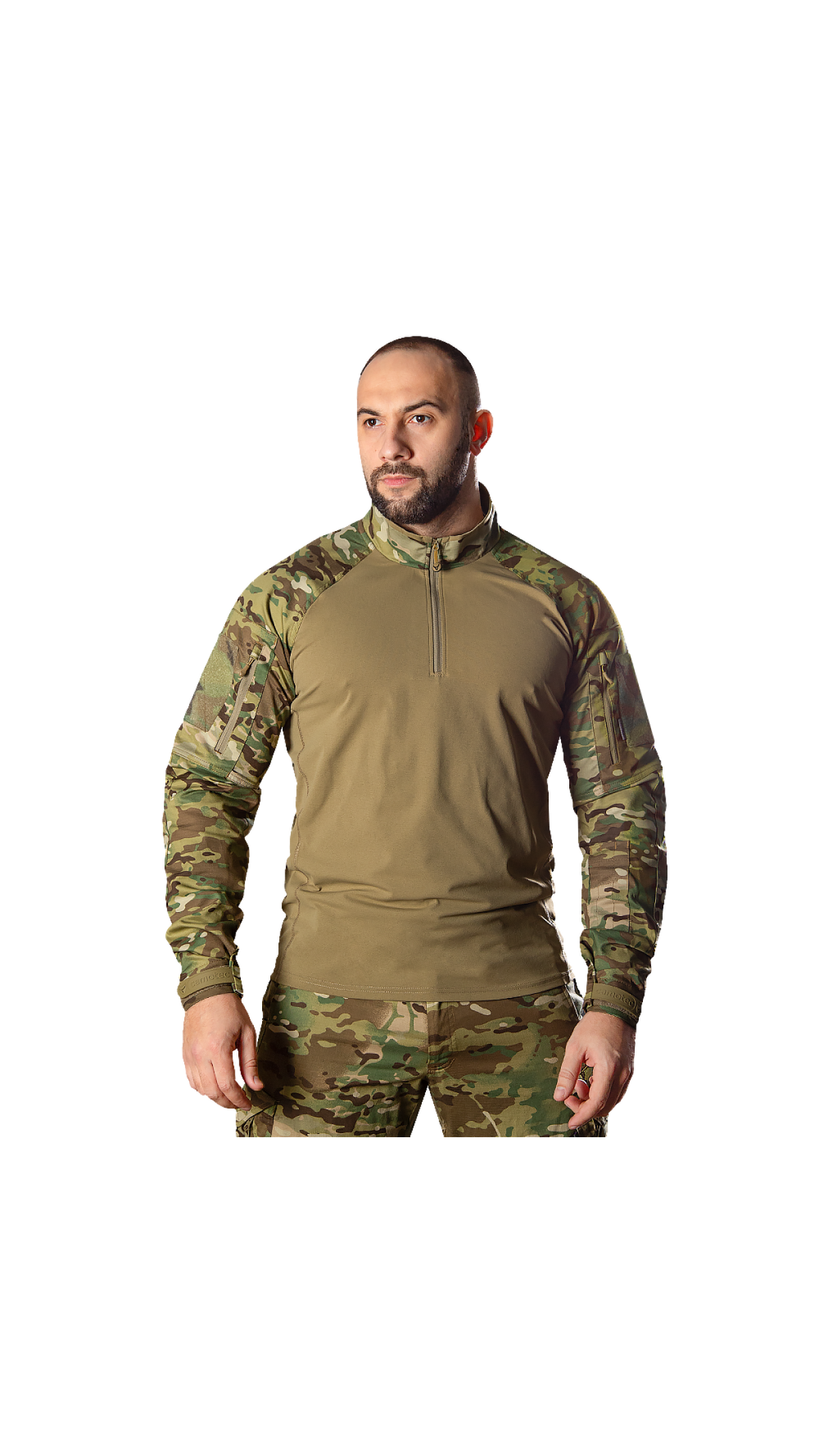 Боевая рубашка “Raid” (M | Влагоотводящая | Мультикам/Тан) ТМ Camotec