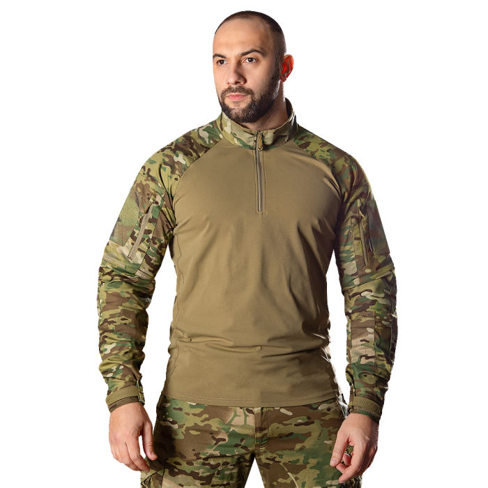 Боевая рубашка “Raid” (XL | Влагоотводящая | Мультикам/Тан) ТМ Camotec