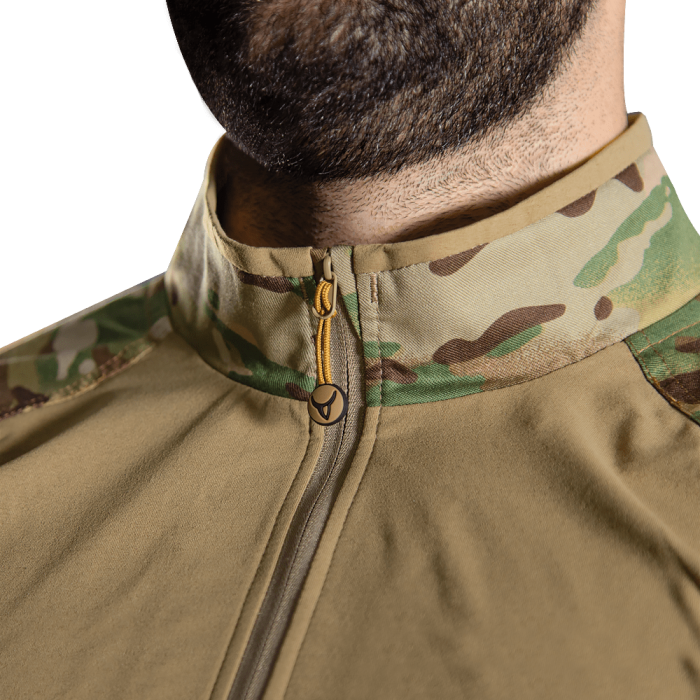 Боевая рубашка “Raid” (M | Влагоотводящая | Мультикам/Тан) ТМ Camotec Боевая рубашка “Raid” (M | Влагоотводящая | Мультикам/Тан) ТМ Camotec