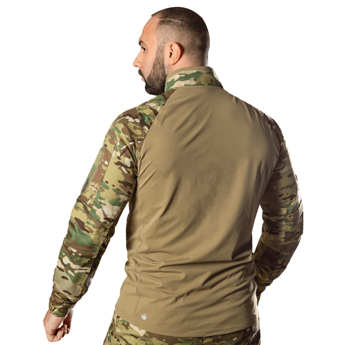 Боевая рубашка “Raid” (XL | Влагоотводящая | Мультикам/Тан) ТМ Camotec Боевая рубашка “Raid” (XL | Влагоотводящая | Мультикам/Тан) ТМ Camotec