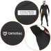 Комплект базового слоя LVL1 “CoolPass SJ” (XL | Влагоотводящий | Черный) ТМ Camotec