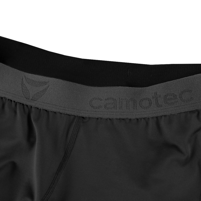 Комплект базового слоя LVL1 “CoolPass SJ” (XL | Влагоотводящий | Черный) ТМ Camotec