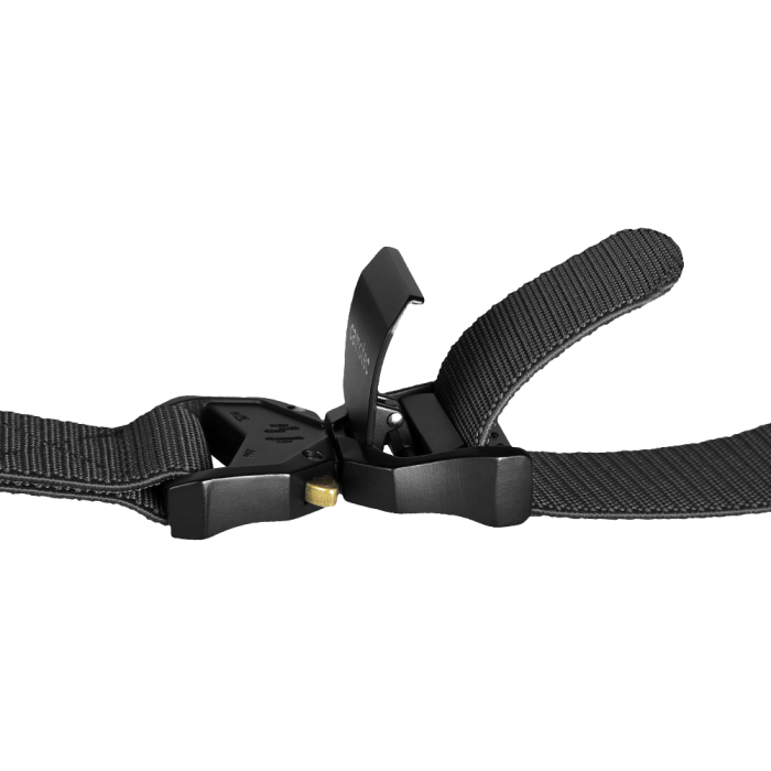 Ремень “Cobra 4.0” (125х3,8 см | Быстросъемный | Черный) ТМ Camotec