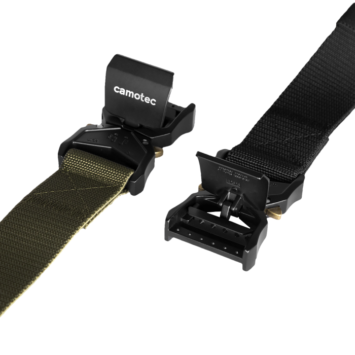 Ремень “Cobra 4.0” (125х3,8 см | Быстросъемный | Черный) ТМ Camotec