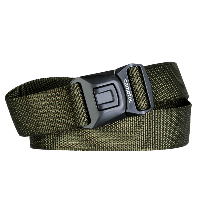 Ремень “Taipan” (125х3,8 см | Быстросъемный | Олива) ТМ Camotec