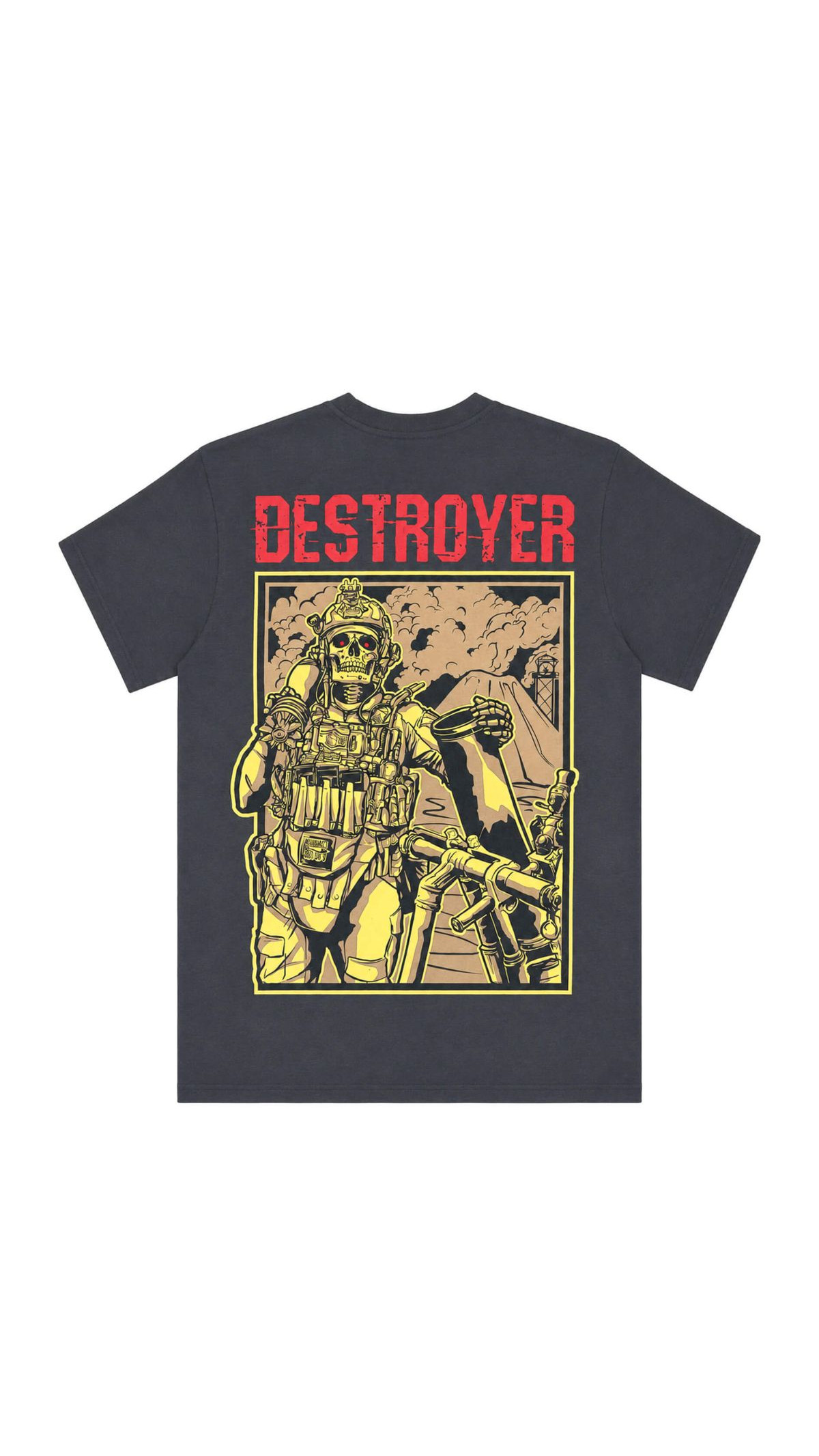 Футболка “Destroyer” (L | Графіт) ТМ Balak Wear